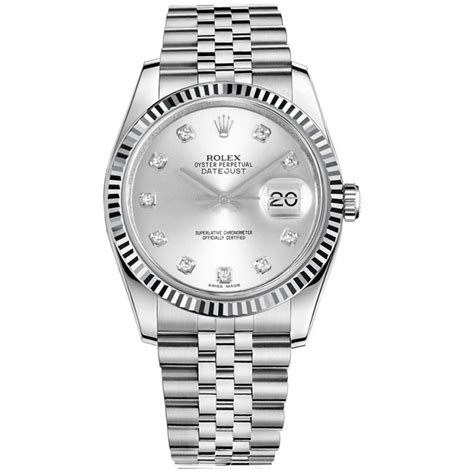 silver rolex datejust 36|rolex datejust 36 best price.